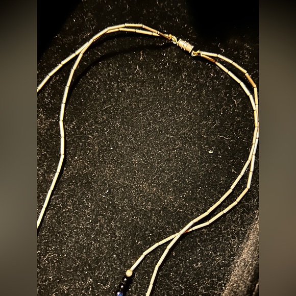 Native Kokopelli Liquid Sikver Necklace - Picture 6 of 8